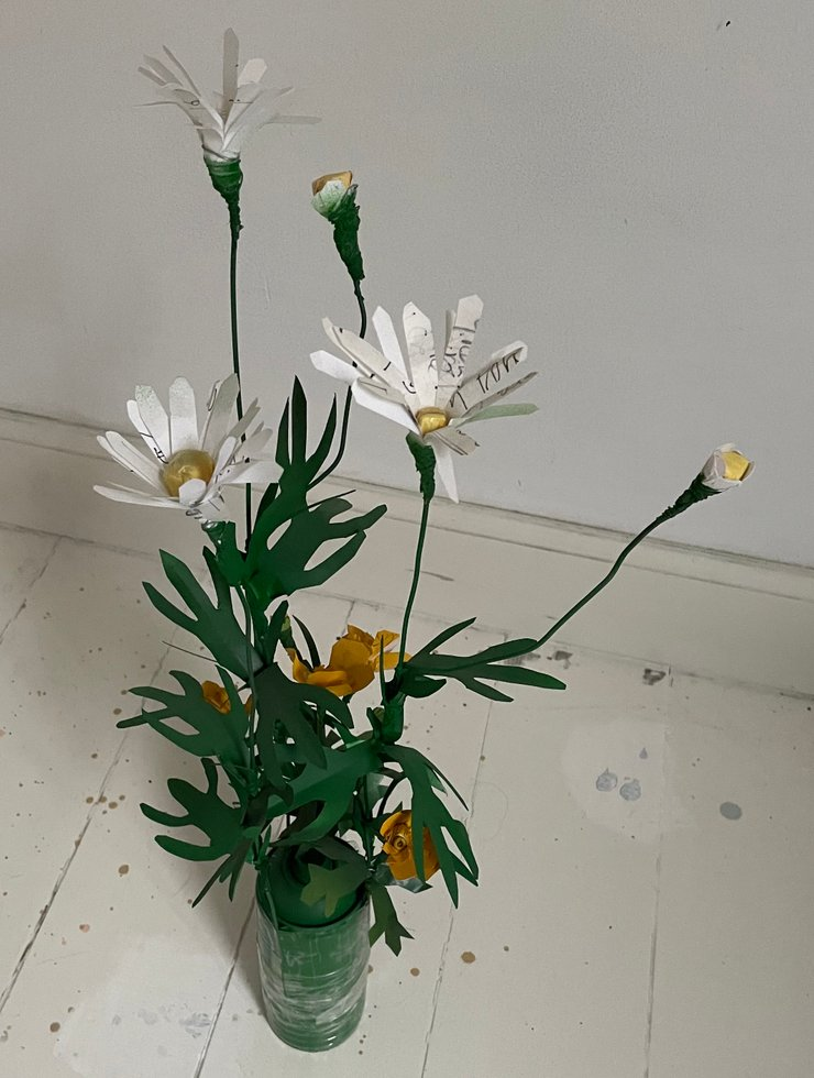 Ditch Border Flowers, white #1 — Ian Christensen